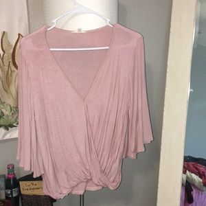Pink blouse